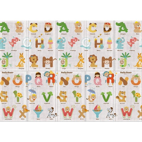 Superyard Toddleroo by North States Folding ABC Play Mat