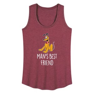 Women's - Disney - Man's Best Friend Graphic Racerback Tank - 1 of 4