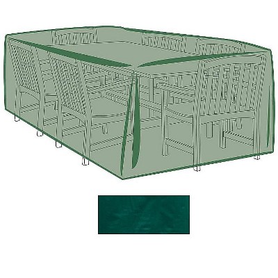 Plow & Hearth - Outdoor Cover for X-Large Rectangle Table & Chairs