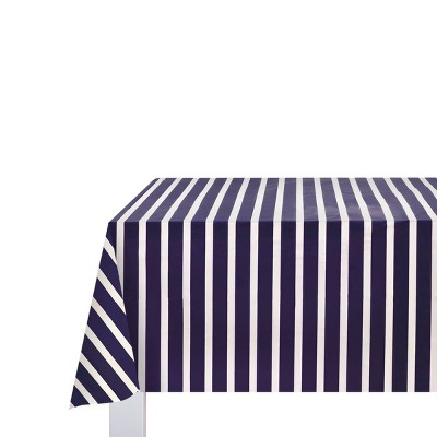  Tablecloth Navy Cabana Stripe - Sun Squad™ 