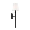 Savoy House Monroe 1 - Light Wall Light in  Matte Black - 4 of 4