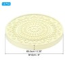 Unique Bargains Diatomite Water Absorbent Quick Drying Non-slip Coaster 4 Inch - 2 of 4