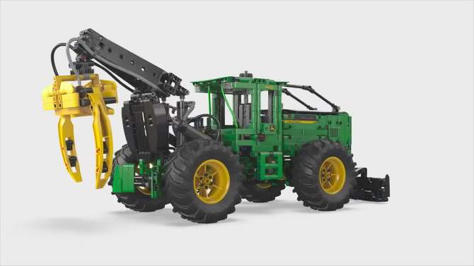 LEGO Technic LEGO Technic John Deere 948L-II Skidder Tractor Toy 42157, 2 of 8, play video