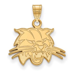 Black Bow Jewelry 14k Yellow Gold Ohio Bobcats NCAA Small Pendant - 1 of 3