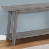 INFURNIC TV Stands and Consoles Modern TV Console with Storage Shelves and Sturdy Support for Living Room Bedroom, Grey, 42"*15.75"*22.5" - 2 of 4