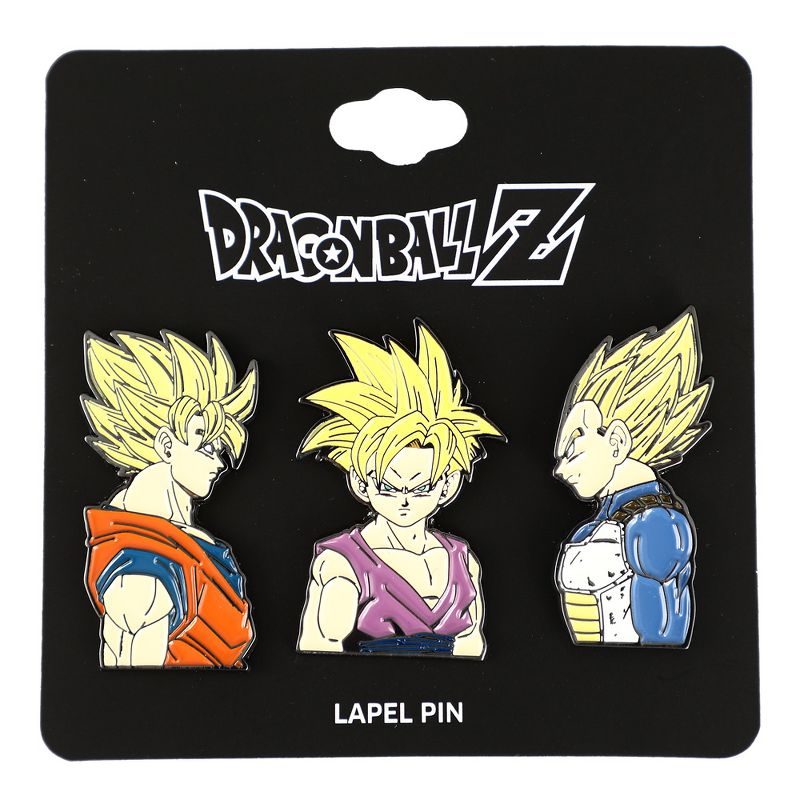 Goku Dragon Ball Z 3 Pack Lapel Pin Set, 2 of 3