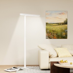 UNISOAR LED Floor Lamp for Living Room, Eye-Caring with 6 Adjustable Light Brightness Levels for Kids Study, for Children's Room, Home Office - 1 of 4