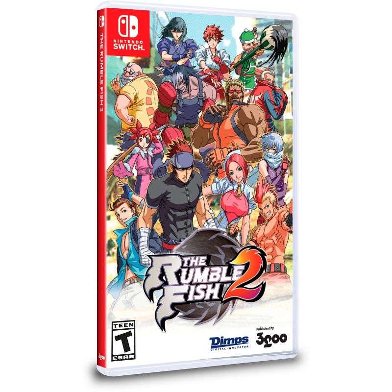 The RumbleFish 2 - Nintendo Switch: Cult Classic Arcade Fighter, Single Player, ESRB Teen, 1 of 8