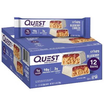 Quest Nutrition Hero Protein Bar - Blueberry Cobbler