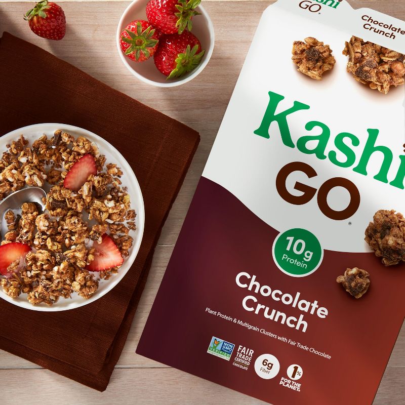 Kashi Go Chocolate Crunch Cereal - 12.2oz, 4 of 14