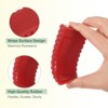 Unique Bargains ABS Anti-Slip Mini Size Wide Applications Door Stop 6 Pcs - 3 of 4