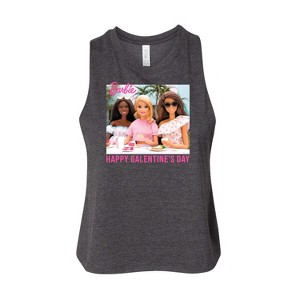 Women's - Barbie - Valentine's Day Graphic Racerback Tank - 1 of 2