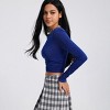 Women's Shine Knit Ruched Top - Wild Fable™ - 3 of 4