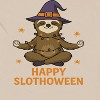 Rerun Island Men Happy Slothoween Short Sleeve Graphic Cotton T-Shirt - 2 of 4