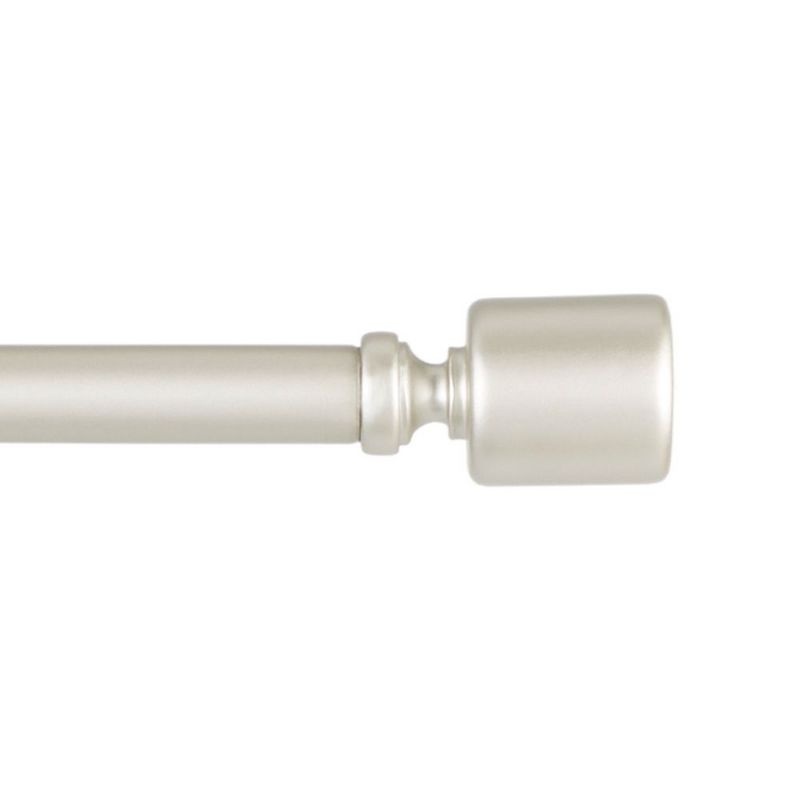 Exclusive Home Rino 1" Curtain Rod and Finial Set, 2 of 4