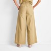 Women's High-Rise Wide Leg Pleated Pants - Future Collective - 2 of 3