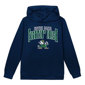 NCAA Notre Dame Fighting Irish Toddler Boys' Poly Hooded Sweatshirt - 1 of 1