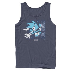 Mens Sonic the Hedgehog Game On Pose Tank Top - 1 of 4