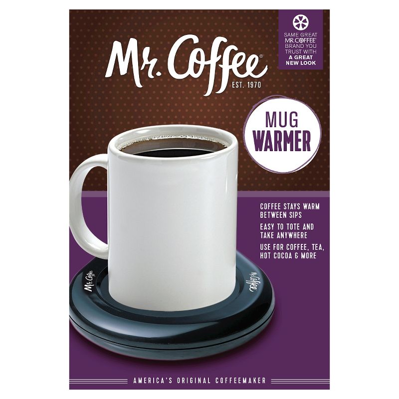 Mr. Coffee Mug Warmer Black, 3 of 4