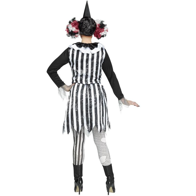 Fun World Haunted Harlequin Women's Costume, 2 of 3