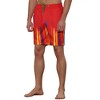 Lars Amadeus Summer Comfortable Elastic Waist Colorful Printed Beach Board Shorts 2 Pcs - 4 of 4