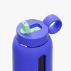 Bink 10oz Kids' Water Bottle Flip Cap Navy - 3 of 4