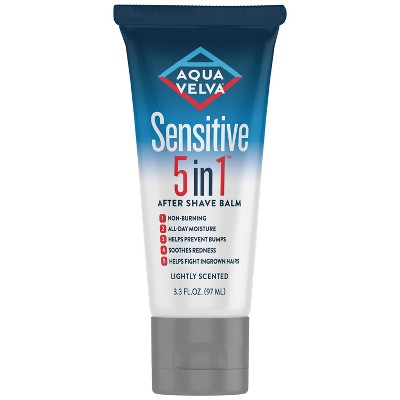 Aqua Velva Sensitive 5 in 1 After Shave Balm - 3.3 fl oz