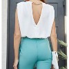 Women's Destiny Open Back Sleeveless Top - Venti6 - 2 of 3