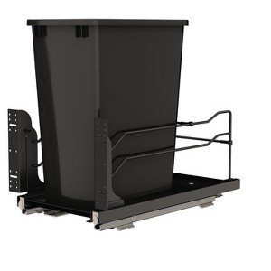 Rev-A-Shelf Pullout Kitchen Trash Can 35 qt. with Soft-Close, 53WC-1535SCDM-118 - 1 of 4