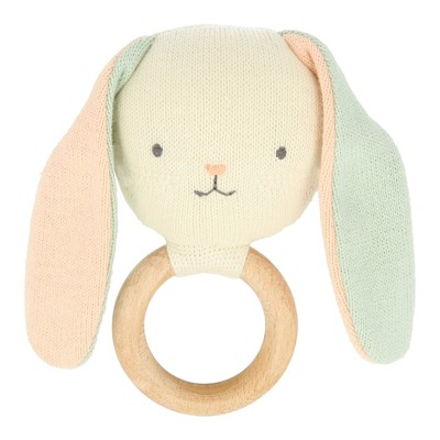 Meri Meri Bunny Baby Rattle