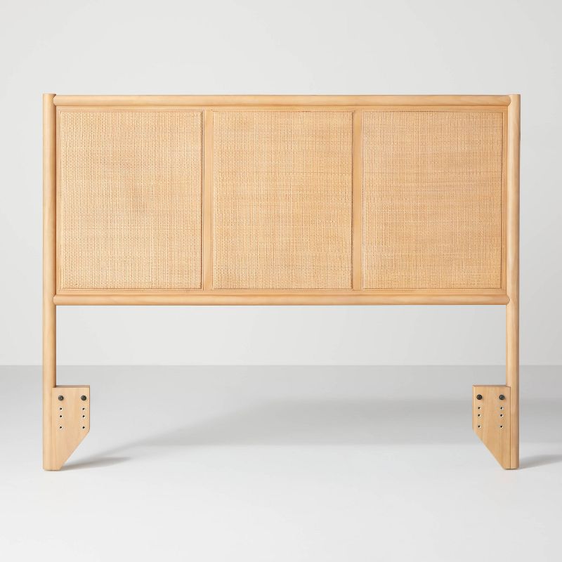 Wood & Cane Panel Headboard - Hearth & hand™ with Magnolia, 3 of 12