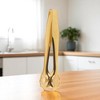Unique Bargains Food Tongs Claw Shape Hole Ice Tongs Sugar Cube Clip Food Tong Dishwasher Safe 304 Stainless Steel 5 Inch 1Pcs - 2 of 3