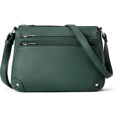 BEAFUP Women's Medium Crossbody Bag - A Stylish and Functional Shoulder Handbag with Multi-Zipper Pockets, Perfect for Everyday Use