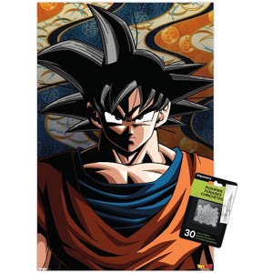 Trends International Dragon Ball Z: Cell Saga - Goku Unframed Wall Poster Prints - 1 of 4
