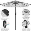 Yaheetech 9FT Outdoor Patio Umbrella with Crank and Push Button to Tilt - 4 of 4