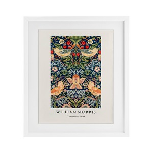 Stupell Industries William Morris Strawberry Thief Framed Print Under Glass Art - 1 of 4