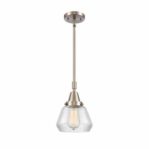 Fulton - 1 Light Stem Hung Mini Pendant In Industrial Style-10.13 Inches Tall and 7 Inches Wide - 1 of 1