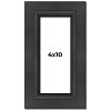 PosterPalooza | Panoramic Traditional Black Picture Frame - UV Acrylic, Foam Board Backing, Hanging Hardware - 2 of 4