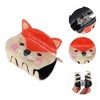 Unique Bargains Fashion Animal Pattern Hair Clips Hairdo Clip Orange 1 Pc - 3 of 4