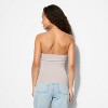 Women's Asymmetrical Slim Fit Tube Top - Wild Fable™ - 3 of 4