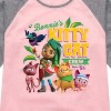 Girls' - Santiago of The Seas - Kitty Cat Crew Shirt Tail Raglan Graphic T-shirt - 2 of 4