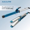 BabylissPRO Nano Titanium 1.25" XL Barrel Curling Iron & 1.25" Prima3000 Styling Iron Prepack - Blue - 1.25" - 3 of 4