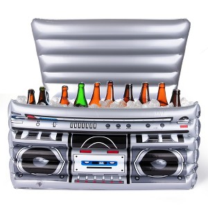 ArtCreativity 24" Wide 80's/90's Style Inflatable Boom Box Cooler Decoration - 1 of 4