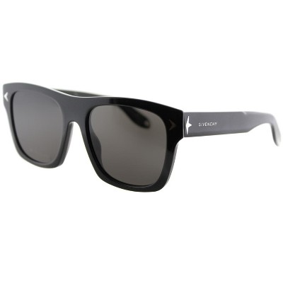 Givenchy  807 NR Unisex Rectangle Sunglasses Black 55mm