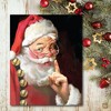 Courtside Market Shhh Santa 16x20 Gallery-Wrapped Canvas - 2 of 4