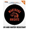 Wartburg College Knights Logo Automotive Car Window Locker Circle Bumper Sticker - 2 of 4