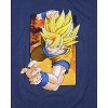 Seven Times Six Dragon Ball Z T-Shirt Boys' Goku Flying Pose Short Sleeve Graphic Tee Blue - 2 of 4