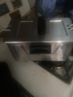 Presto Electric 1qt Deep Fryer - Silver - 05470 : Target