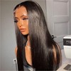Labhairs Silky Straight Transparent Lace 180% Density Human Hair Wig - 4 of 4
