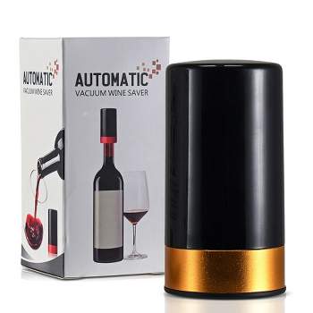 Berkware Automatic Vacuum Wine Bottle Preserver with Intelligent LED Display